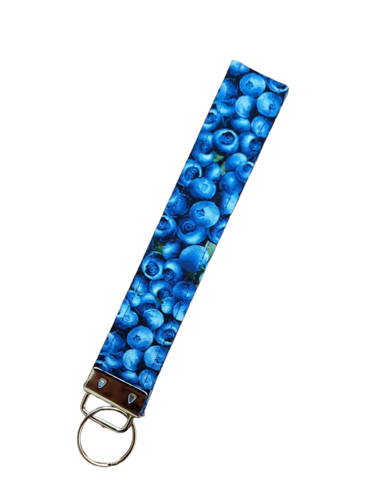 Keychain | Keyfob | Lanyard Wristlet - Blueberries
