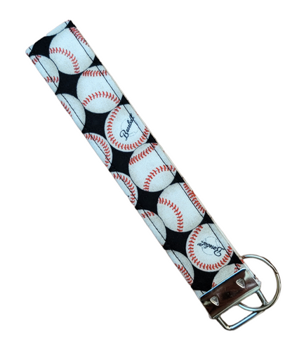 Keychain | Keyfob | Lanyard Wristlet - Baseball